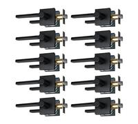 Generico Maniglia For Porta Interna For Impieghi Gravosi For Porte Di Ingresso E Armadi Senza Meccanismo Di Bloccaggio, Finitura Nero Opaco, Adatta For Mano Destra E Sinistra