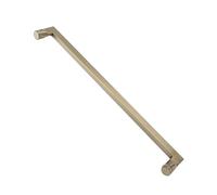 Generico Maniglia For Porta, Maniglia Doccia In Vetro A Spinta E Trazione Acciaio Inossidabile, Maniglie Porte Da Garage, Bagno Con, Cancello, Fienile(Gold)