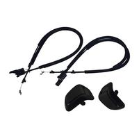 Generico Maniglia interna della portiera dell'auto Cavo maniglia inclinazione sedile anteriore sinistro e destro per Ford Fiesta MK5 per Fusion 2001-2012(Left right kit)