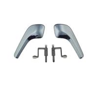 Generico Maniglia interna della portiera dell'auto Maniglia per porta interna in acciaio inossidabile placcata in alluminio 13297814 13297813(A pair)