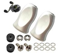 Generico Maniglia Mulinello - Copri Manopole Anti Scivolo Per Baitcaster,Coperture Leggere Ergonomiche Antiscivolo per Manutenzione e Riparazione