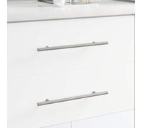 Generico Maniglia per Armadio 12 PCS Argento 300 mm Acciaio Inossidabile,Accessori ferramenta,Articoli per mobiletti,Pomelli/Maniglie mobiletti-864734