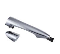 Generico Maniglie delle porte esterne 1 pezzo cromato/nero anteriore posteriore sinistro per Kia Picanto Morning 11-16(Rear Left Chrome)