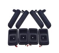 Generico Maniglie delle porte esterne 8 pezzi Maniglia porta anteriore interna ed esterna nera per Toyota Tercel 1995-1998