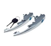 Generico Maniglie delle porte esterne Coppia di maniglie anteriori per VW Maggiolino/Super 1.6L Tipo e Karmann Ghia