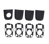 Generico Maniglie delle porte esterne Kit di finitura per maniglia portiera auto con tappo 9101AA per Peugeot e per Citroen 307 C2 C3