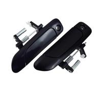 Generico Maniglie delle porte esterne Maniglia esterna nera per porta 72180-SLE-T01 per Honda Fit/City Jazz 2002-2008(Front side(A Pair))