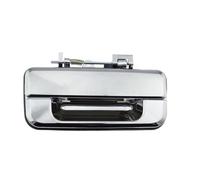 Generico Maniglie delle porte esterne Maniglia per portellone posteriore nera/cromata per pick-up per Ford Ranger 2.3L 06-11(Chrome)