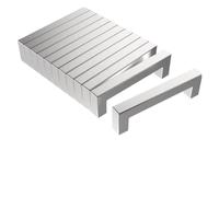 Generico Maniglie for armadietti for mobili da 12 pezzi Distanza dei fori con viti e strumenti di installazione for la decorazione domestica della cucina(Silver-12pcs,96mm)