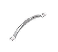 Generico Maniglie for porte in acciaio inossidabile da 2 pezzi, maniglie cave for hardware for cassetti armadio, compatibili con mobili cucina vassoio(120MM)