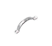 Generico Maniglie for porte in acciaio inossidabile da 2 pezzi, maniglie cave for hardware for cassetti armadio, compatibili con mobili cucina vassoio(79mm)