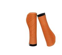 Generico Manopole for bicicletta allargare il manubrio della bici più spesso sui polsini con impugnatura da montagna Maniglia pieghevole(Basic-ORANGE)
