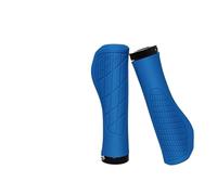 Generico Manopole for bicicletta allargare il manubrio della bici più spesso sui polsini con impugnatura da montagna Maniglia pieghevole(Basic-BLUE)
