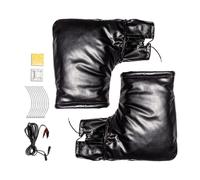 Generico Manopole per Manubrio della Motocicletta,Guanti Antivento 12V - Guanti Impermeabili Per Manubrio Di Motocicletta,Per Scooter Ciclismo Motociclette Pendolarismo Motoslitte Clima Freddo