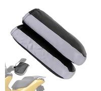 Generico Manopole Per Manubrio Moto - Strisce Riflettenti Calde E Morbide,Guanti Da Manubrio Per Bicicletta - Per Pendolarismo Crociera Brevi Viaggi Avventura Motoslitta Scooter Bici Elettrica