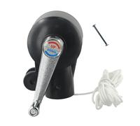 Genérico Manovella di ricambio per ombrellone da patio, manovella manuale con cavo per ombrelloni | manico antiscivolo, pezzo di ricambio per giardino spiaggia terrazza