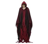 Generico Mantelli Halloween Unisex Design a Rete Bianca Riutilizzabile | Unisex Ideale per di Ruolo, Feste di Natale, Halloween, Eventi Cosplay, Travestimenti Adulti