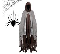 Generico Mantello fantasma di Halloween, fantasma cappuccio - da horror di per adulti traspirante - con cappuccio di ruolo del Festival 'orrore per il gioco