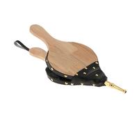 Generico Mantice - Soffiatore Aria Getto Ugello, Legno Pelle Artificiale Metallo - Soffīatore Fuoco Grande Legno Focolare Aria Soffiatore Getto Ugello Per Esterno Campeggio Stufa Griglia BBQ