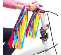Generico Manubrio per Bicicletta per Bambini - 25 cm/9,84 Pollici 1 Pezzo con Cavo di Traino, Nastro con Nappe Colorate, Abbigliamento per Ragazze e Ragazzi | Bici, Biciclette, Scooter e T