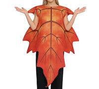 Generico Maple Leaf Costume - Funny Maple Leaf Cosplay Outfit for Adults & Kids, 2026 Stage Show Performance Hardware, Carnival & Halloween Masquerade Gear, Autumn-Themed Role-Playing Apparel