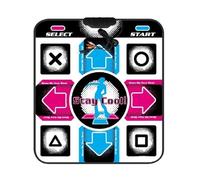 Generico Mappet da danza a LED interattivo - Music Rhythm Foot, Electronic Step Pad | Attività divertenti Fuggire per pavimenti giocattoli per bambini, attrezzatura da gioco per il fitness da ballo