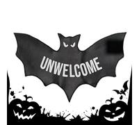 Generico Mappetini per porte di Halloween - Matro per pavimenti | Tappeto sgradito divertente | Spazio Doormat decorativo per ingresso a casa, bagno, camera da, cucina, casa stregata, patio, portico