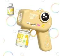 Generico Máquina De Burbujas Automática Para Niños | Dispensador De Jabón De Dinosaurio Con Luces Y Sonido,Máquina Sopladora De Burbujas Con Solución,para Niños, Cumpleaños, Pascua, Año Nuevo,