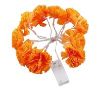 Generico Marigold Lights String - 20ft 40 LEDs Day Of The Dead Decoration