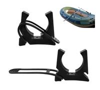 Generico Marine Bootshaken Halterung | Push Pole Halter | Schnellspanner | Passend Für 3/4 Bis 2 Zoll | Marine Paddel Clip | Angelrute Aufbewahrung | Boot Deck Kabine Reling