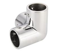 Genérico Marine Handrail 3-Way Connector,3 Way Stainless Steel Marine Supplies,Railing Fork tee Socket | for Ship Guardrails Yacht Piping Dock Fencing Camping Adventure Travel Road Trip Work