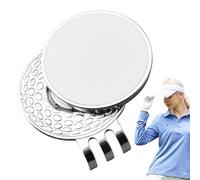 Generico Marqueur Balle Golf Métal - Outil Magnétique Portable Accessoires Parcours Acier, Repère Aimanté Robuste | pour Hommes Femmes Équipement Sportif Tournoi Cadeau