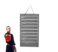 Generico Martial Arts Belt Display -66 * 40cm 8 Belts Karate Belt Display Rack - Martial Arts Belts Organizer, BeltDisplay Rack with 5 Medals for Kids And Adults