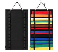 Generico Martial Arts Belt Display Holder | Felt Wall Storage Rack for Jujutsu & Karate Belts, Space-Saving Display Organizer for Cabinet Doors, Wardrobes, Living Room, den & Training Room
