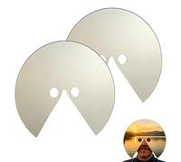 Generico Maschera a specchio - Quello che sto guardando, Specchio montato sulla testa, Specchi anti-selfie montati sulla testa, Accessorio per il viso riflettente montato sulla testa, per Video Arte