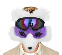 Generico Maschera Animal Travestimento Peluche per Costumi | Maschere da Festa per Halloween Carnevale Cosplay Evento Spettacolo