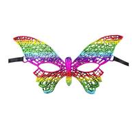 Generico Maschera Carnevale Donna Uomo Pizzo Mask Mezzo Viso Accessorio Beige Spitzenmaske Halterung Sexy Halbgesichtsmaske Viso Half Face Mask Party Maske Fasching Herren Masken Gesicht Kostüm