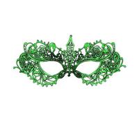 Generico Maschera Carnevale Veneziana Donna, Semimaschera Elegante per Ballo in Maschera e Cosplay, Taglia Unica Adulti, Leggera e Comoda, Stile Domino per Carnevale di Venezia