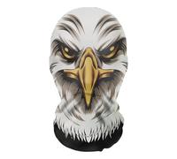 Generico Maschera da fantasma spaventoso,Maschera da fantasma di Halloween - Horror Divertente Copricapo Completo in Rete Divertenti Giocattoli in Horror, da realistica e traspirante