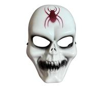 Generico Maschera da goblin dell'orco diabolico, costume da teschio di elfo raccapricciante, viso teschio Halloween Cosplay Scary skeleton Masquerade per Halloween e la festa di carnevale