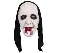 Generico Maschera Facciale da Suora Maschera Facciale Spaventosa Da Suora | Maschera Per Testa Halloween Per Natale Pasqua Festa Spettacoli Eventi a Tema Casa Inf