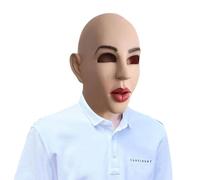 Generico Maschera femminile in lattice,Masquerade Masque per le donne - Copricapo di Halloween, Copertine per facce buffe, Masque per decorazioni in lattice per feste Cosplay, Puntelli per costumi