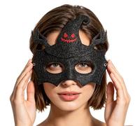 Generico Maschera Halloween Masquerade Accessorio mezza faccia per feste | Maschera da Costume per Ballo Donne Uomini Adulti Cosplay Eventi Carnevale Balli Teatro Palco Spettacoli Fotografia