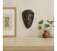 Generico Maschera in pietra naturale dell’Atlante marocchino 21x14 cm - Scultura artigianale intagliata a mano 1311251300