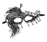 Generico Maschera Occhi in Pizzo Nero | Maschera Volto Carnevale Donna,Benda Carnevale Halloween per Donne Ragazze Esibizioni Compleanno