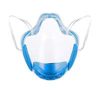 Generico Maschera protettiva per il viso Maschera completamente trasparente Visiera protettiva in plastica Attrezzatura di protezione completa per il viso di sicurezza per unisex e adulti