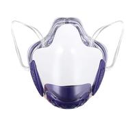 Generico Maschera protettiva per il viso Maschera completamente trasparente Visiera protettiva in plastica Attrezzatura di protezione completa per il viso di sicurezza per unisex e adulti