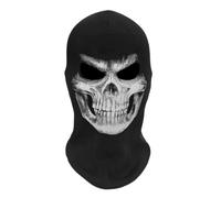 Generico Maschera Spaventosa Halloween | Accessori Costume Teschio - Calotta 3D per Uomo Adulto Festa Horror e Travestimenti