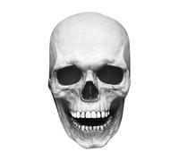 Generico Maschere di morte fantasma | Casco in lattice a testa piena con mascella mobile | Maschera spaventosa e comoda sicura | di costume gotica realistica | Aritoia del di Halloween per vestir