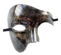 Generico Maschere Veneziana Coppia Maschera Mascherata Occhio Veneziano da Ballo Donna Uomo per Halloween Carnevale,Maschera Veneziana Donna,Retro-Mystik